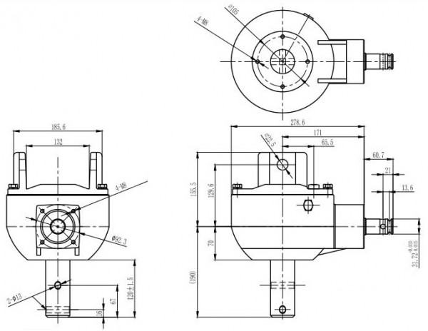 Méretek műszaki rajz