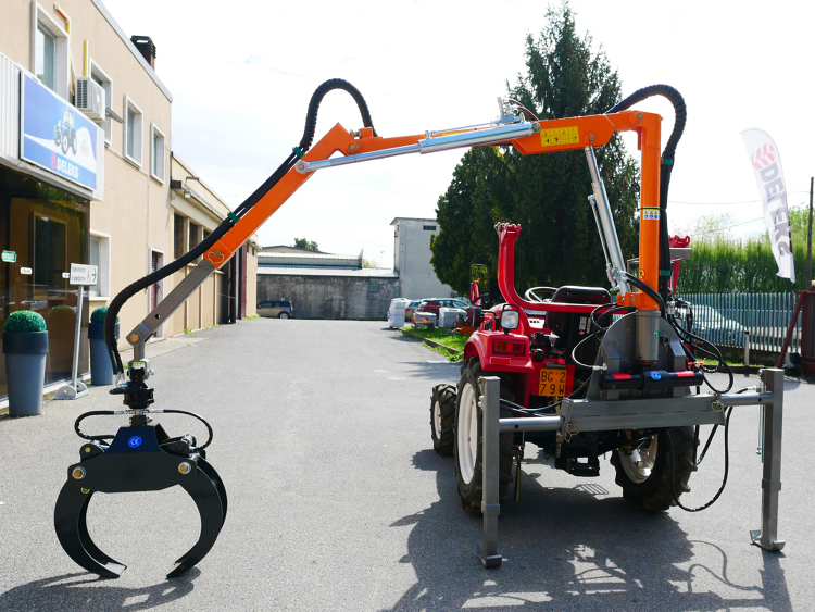 DELEKS&nbsp;CRAB-300&nbsp;darukar rönkmarkoló adapterrel&nbsp;-&nbsp;Starex Pro Kft.