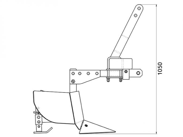 DELEKS&nbsp;DA 140&nbsp;sorközművelő 2 db töltögető kapával&nbsp;-&nbsp;Starex Pro Kft.