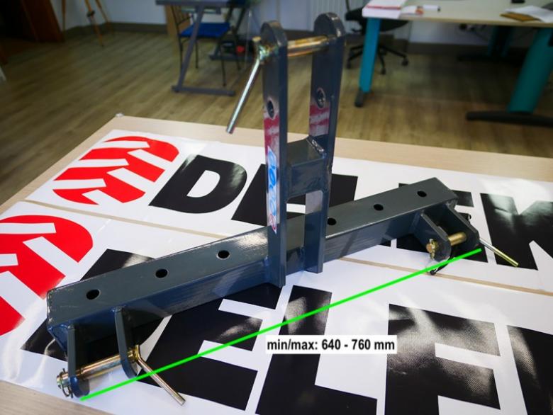 DELEKS&nbsp;DP&nbsp;3-pont csatlakozású vízszintes konzol 7-furattal&nbsp;-&nbsp;Starex Pro Kft.