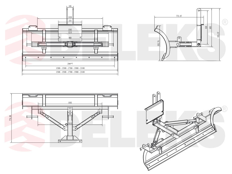 DELEKS&nbsp;LNS-A 210&nbsp;hótolólap&nbsp;-&nbsp;Starex Pro Kft.