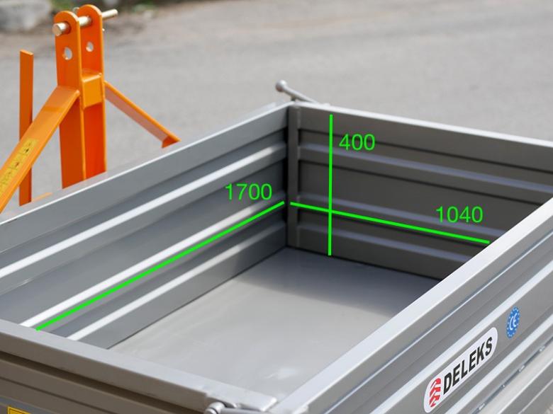 DELEKS&nbsp;T 1800&nbsp;lenyítható oldalú szállító láda&nbsp;-&nbsp;Starex Pro Kft.