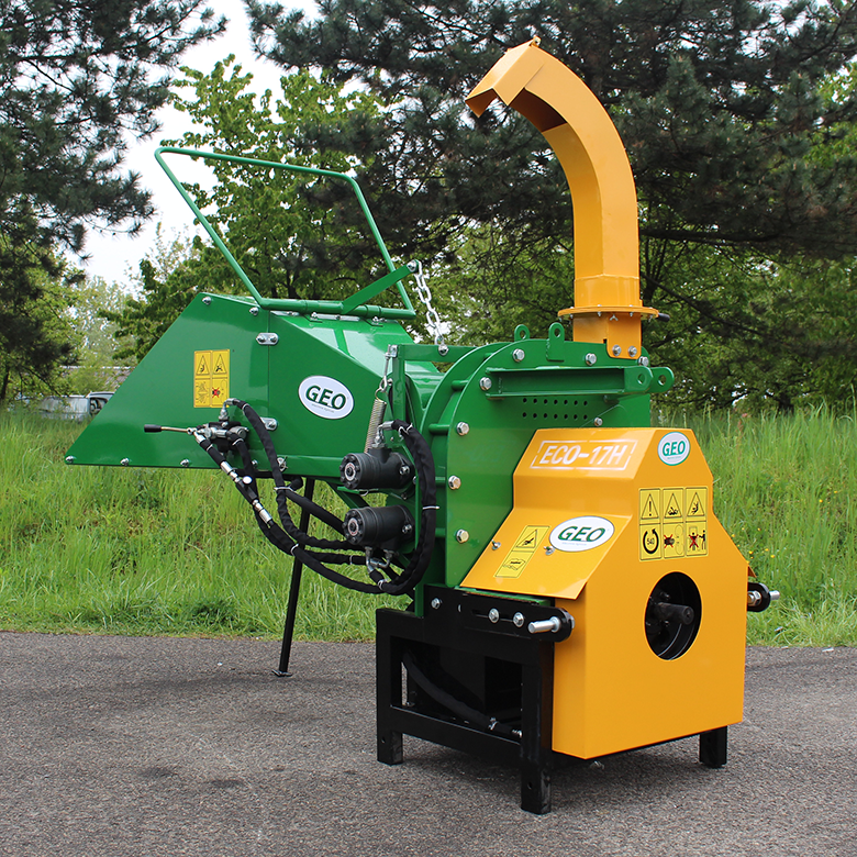 GEO&nbsp;ECO 17H&nbsp;kardán hajtású ágaprító hidraulikus adagolással 150 mm vágási átmérővel&nbsp;-&nbsp;Starex Pro Kft.