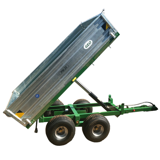 GEO&nbsp;RM 25&nbsp;pótkocsi billenéssel&nbsp;-&nbsp;Starex Pro Kft.