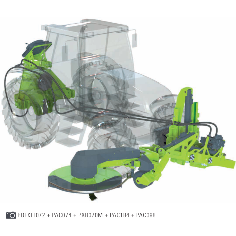 NIUBO&nbsp;DISK PLUS  073&nbsp;előre szerelhető tárcsás sorközművelő fűkasza&nbsp;-&nbsp;Starex Pro Kft.