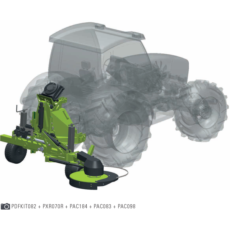 NIUBO&nbsp;DISK PLUS 085&nbsp;hátra szerelhető tárcsás sorközművelő fűkasza hidraulikus vezérléssel&nbsp;-&nbsp;Starex Pro Kft.