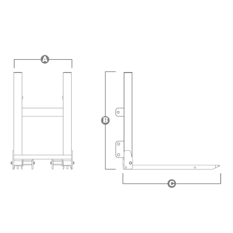 NIUBO&nbsp;REX 2&nbsp;emelővilla adapter&nbsp;-&nbsp;Starex Pro Kft.