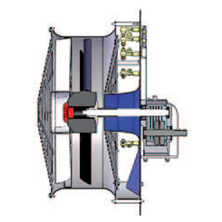 NIUBO&nbsp;UTB 2000&nbsp;axiál ventilátoros vontatott permetező&nbsp;-&nbsp;Starex Pro Kft.