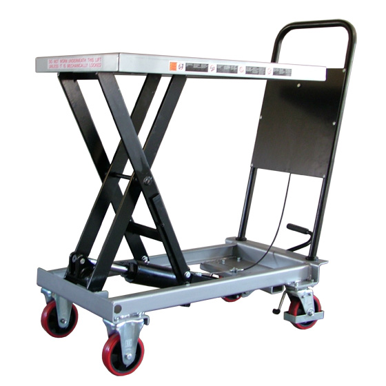 SILVERSTONE&nbsp;BS 25&nbsp;mobil hidraulikus emelőasztal&nbsp;-&nbsp;Starex Pro Kft.