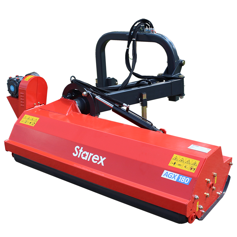 STAREX&nbsp;AGX 180&nbsp;szárzúzó rézsű vágására alkalmas biztonsági szeleppel&nbsp;-&nbsp;Starex Pro Kft.