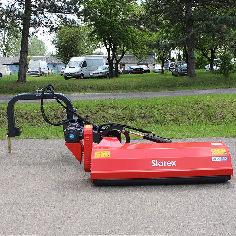 STAREX&nbsp;AGX 180&nbsp;szárzúzó rézsű vágására alkalmas biztonsági szeleppel&nbsp;-&nbsp;Starex Pro Kft.