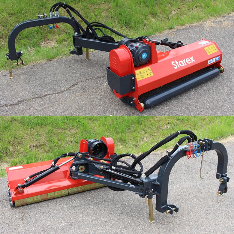 STAREX&nbsp;AGXL 125&nbsp;szárzúzó rézsű vágására alkalmas&nbsp;-&nbsp;Starex Pro Kft.