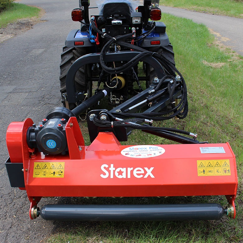 STAREX&nbsp;AGXL 125&nbsp;szárzúzó rézsű vágására alkalmas&nbsp;-&nbsp;Starex Pro Kft.