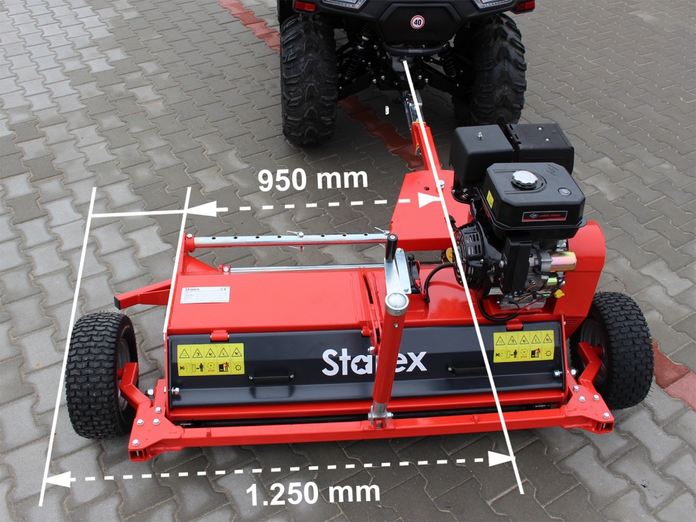 STAREX&nbsp;ATV 120N&nbsp;quadra szerelhető nyitható fedeles szárzúzó&nbsp;-&nbsp;Starex Pro Kft.