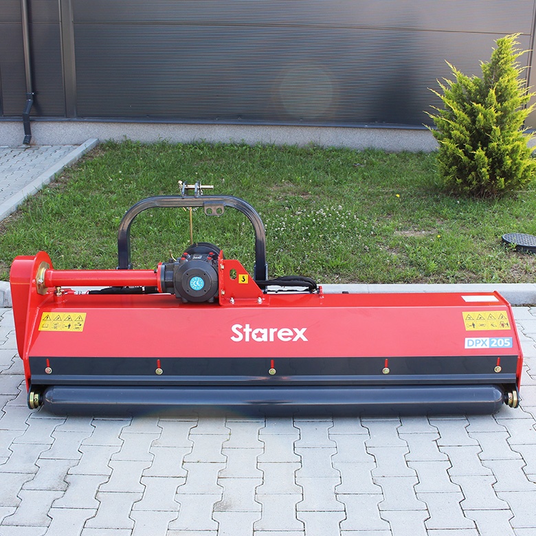 STAREX&nbsp;DPX 205&nbsp;szárzúzó hidraulikus oldalmozgatással erősített kivitelű&nbsp;-&nbsp;Starex Pro Kft.