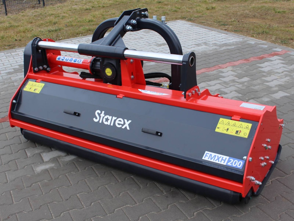 STAREX&nbsp;FMXH 200&nbsp;szárzúzó extra erősített nyitható fedéllel oldalmozgatással&nbsp;-&nbsp;Starex Pro Kft.