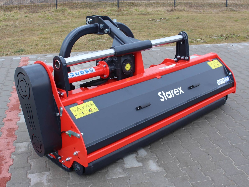 STAREX&nbsp;FMXH 200&nbsp;szárzúzó extra erősített nyitható fedéllel oldalmozgatással&nbsp;-&nbsp;Starex Pro Kft.