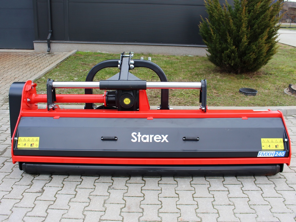STAREX&nbsp;FMXH 240&nbsp;szárzúzó extra erősített nyitható fedéllel oldalmozgatással&nbsp;-&nbsp;Starex Pro Kft.