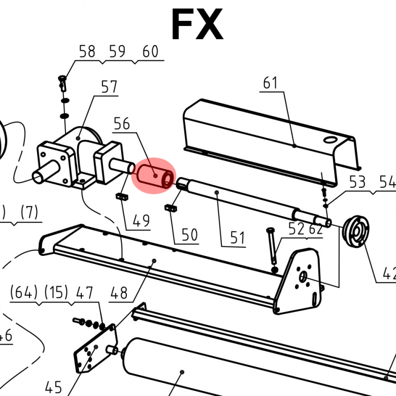 STAREX&nbsp;FX-FXL&nbsp;összekötő hajtómű tengelyhez&nbsp;-&nbsp;Starex Pro Kft.