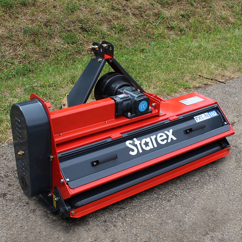 STAREX&nbsp;FXL-N 110&nbsp;szárzúzó nyitható burkolattal kistraktorokhoz&nbsp;-&nbsp;Starex Pro Kft.
