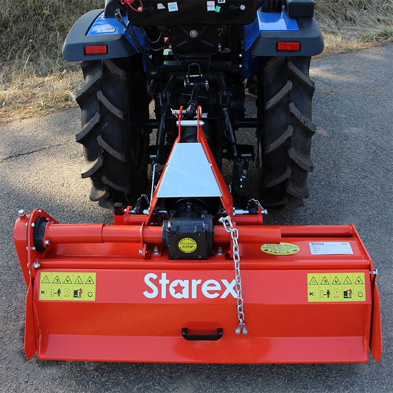 STAREX&nbsp;RTL 115&nbsp;talajmaró kistraktorokhoz lánchajtással oldal állítással&nbsp;-&nbsp;Starex Pro Kft.