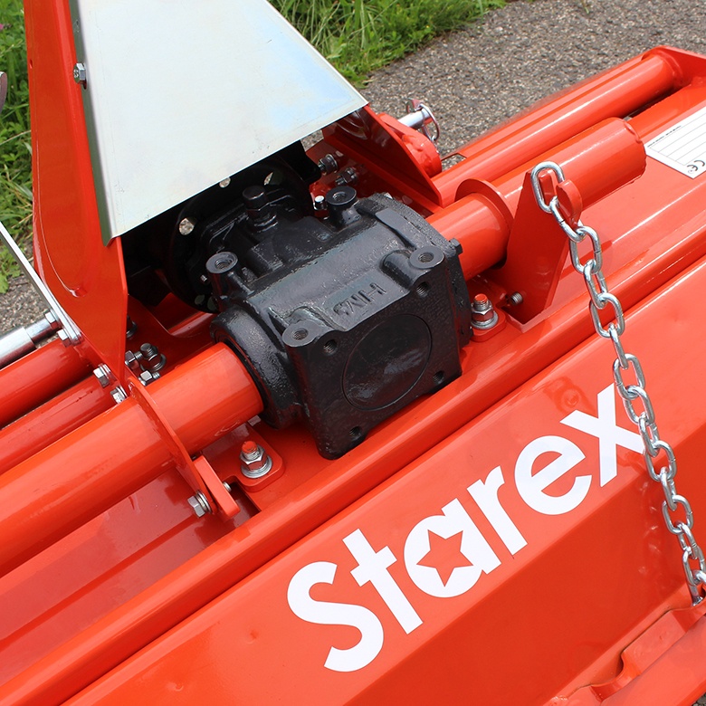 STAREX&nbsp;RTL 115&nbsp;talajmaró kistraktorokhoz lánchajtással oldal állítással&nbsp;-&nbsp;Starex Pro Kft.