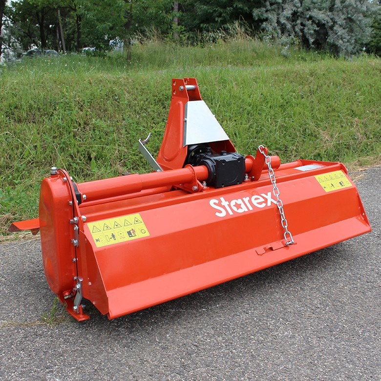 STAREX&nbsp;RTL 125&nbsp;talajmaró kistraktorokhoz lánchajtással oldal állítással&nbsp;-&nbsp;Starex Pro Kft.