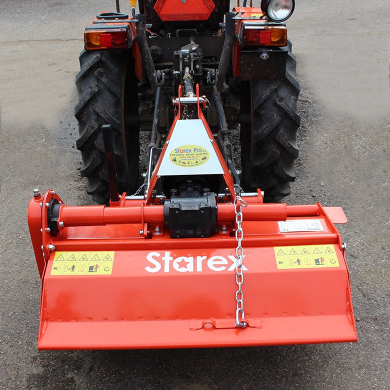 STAREX&nbsp;RTL 95&nbsp;talajmaró kistraktorokhoz lánchajtással oldal állítással&nbsp;-&nbsp;Starex Pro Kft.
