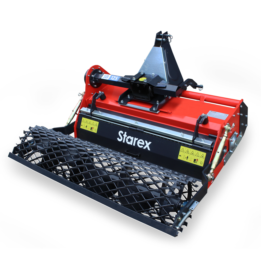 STAREX&nbsp;SB 125&nbsp;magágyelőkészítő visszafelé forgó talajmaró&nbsp;-&nbsp;Starex Pro Kft.