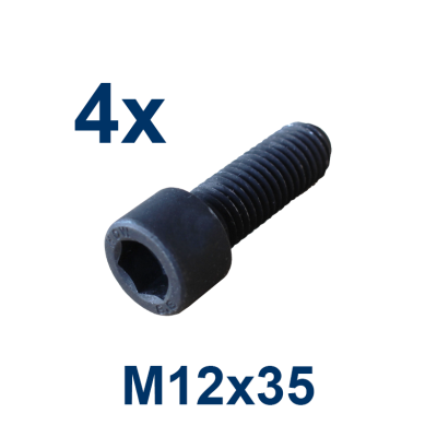 Starex&nbsp;FGX&nbsp;csavar hengeresfejű imbusz tövigmenetes m12x35
