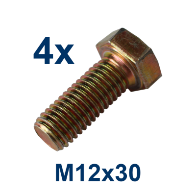 Starex&nbsp;FGX&nbsp;csavar tövigmenetes m12x30