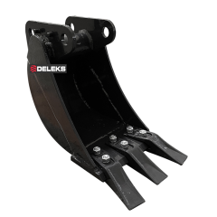 Deleks&nbsp;B-200DRS&nbsp;árokásó kanál fogazott 200 mm