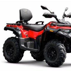 LONCIN XWOLF 550L PREMIUM quad kétszemélyes metál piros