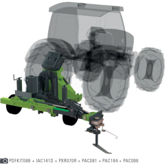 NIUBO DISK PLUS 091 hátra szerelhető multifunkcionális eszközhordozó adapter