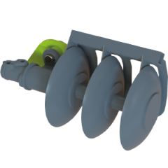 Niubo&nbsp;IAC133K&nbsp;tárcsa adapter