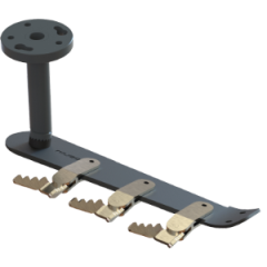 Niubo&nbsp;IAC139D&nbsp;szárnyas talajlazító gyomirtó kés 370 mm