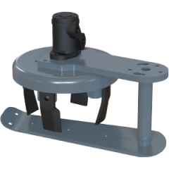 NIUBO IAC195D-620 forgóborona fej késsel 620 mm