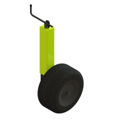 Niubo&nbsp;PAC083&nbsp;2 db mélységállító támasztókerék gumiabronccsal