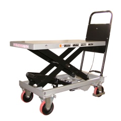 SILVERSTONE BS 100 mobil hidraulikus emelőasztal