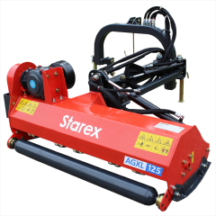 STAREX AGXL 105 szárzúzó rézsű vágására alkalmas
