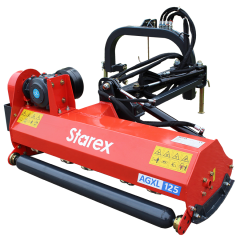 STAREX AGXL 125 szárzúzó rézsű vágására alkalmas