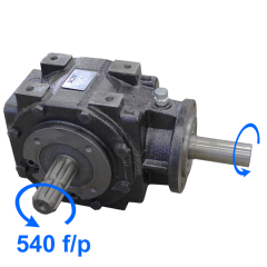 Starex&nbsp;AGX-AGF&nbsp;hajtómű szárzúzóhoz ellentétes forgásirányú