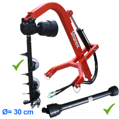 Starex&nbsp;GFH 50&nbsp;gödörfúró adapter hidraulikus