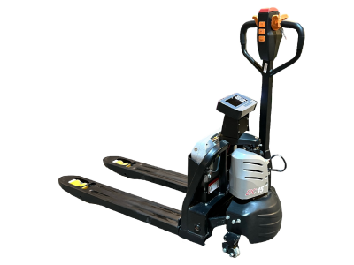 ESL15-SC: 1,5 t teherbírású, 540 mm szélességű gyalogkíséretű mérleges szállító targonca