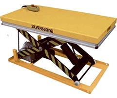 HW 501-1012-2011Y: 500-1.000-2.000 kg teherbírású emelőasztal, 800 mm emeléssel